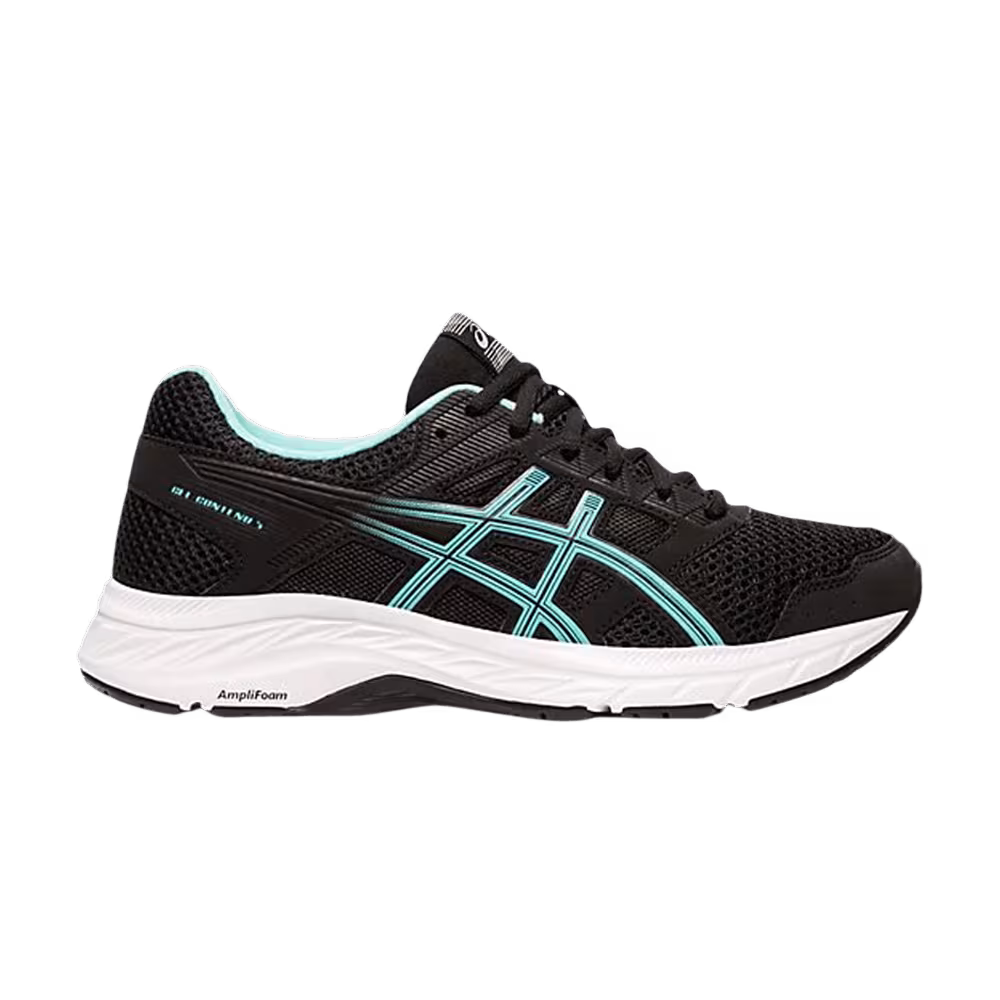 Asics Women's Gel Contend 5 Black Ice Mint