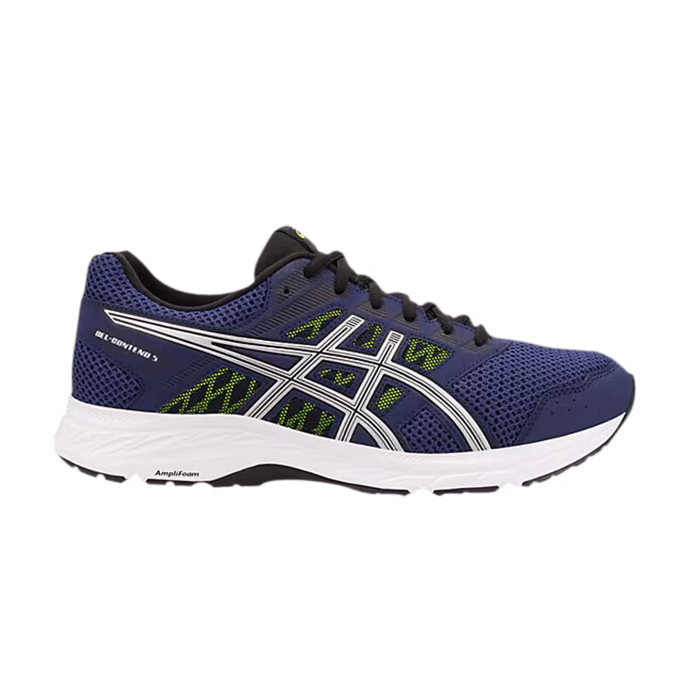 Asics Gel Contend 5 4E Wide Indigo Blue Silver