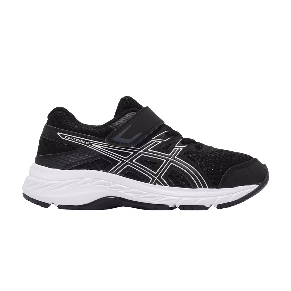 Asics Contend 6 PS Black White