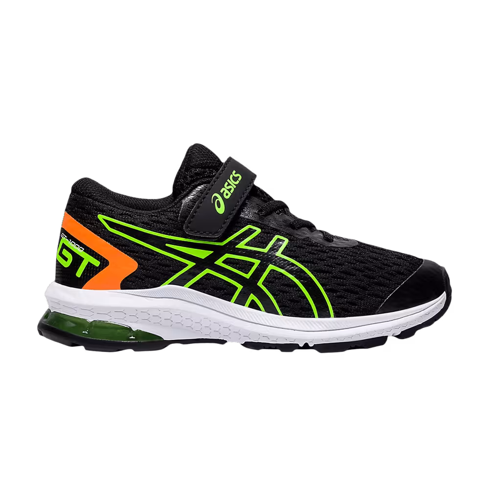 Asics GT 1000 9 PS Black Green Gecko