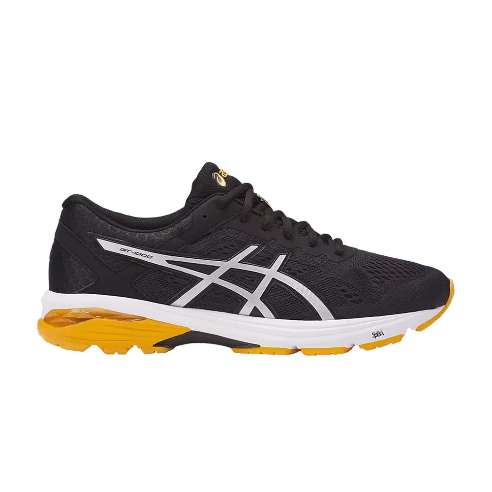 Asics GT 1000 6 Black Silver Gold