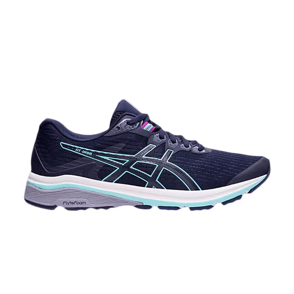Asics Women's GT 1000 8 Wide Peacoat Ice Mint