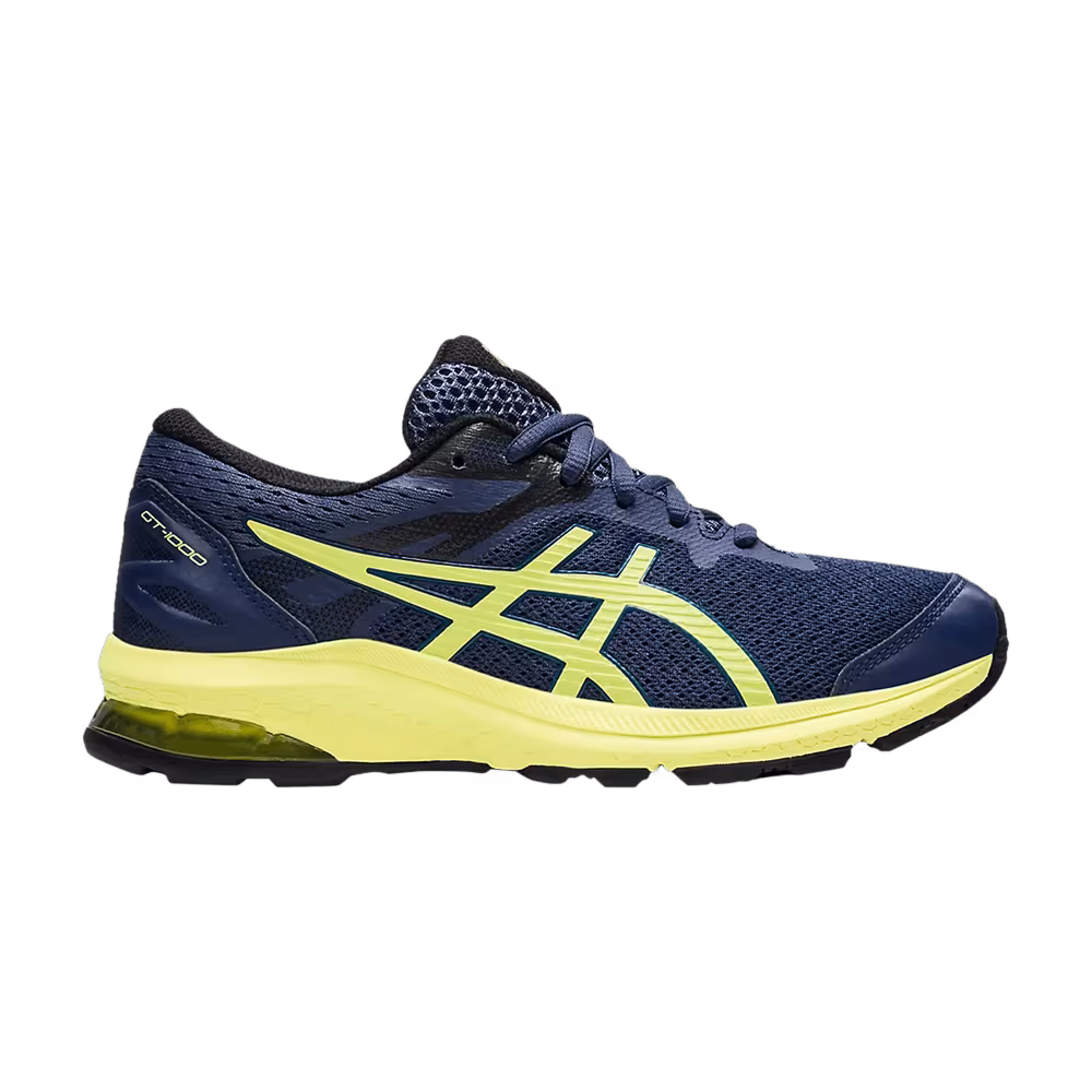 Asics GT 1000 10 GS Storm Blue Glow Yellow