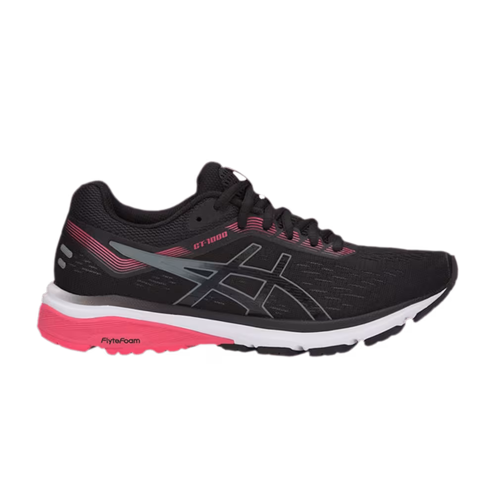 Asics Women's GT 1000 7 D Wide Black Pink