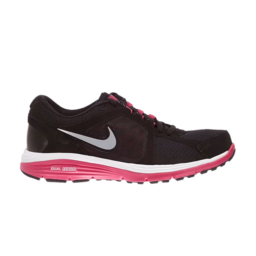 Nike Women's Dual Fusion Run Black Fireberry
