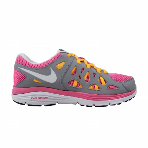 Nike Dual Fusion Run 2 GS 'Pink Grey Mango'