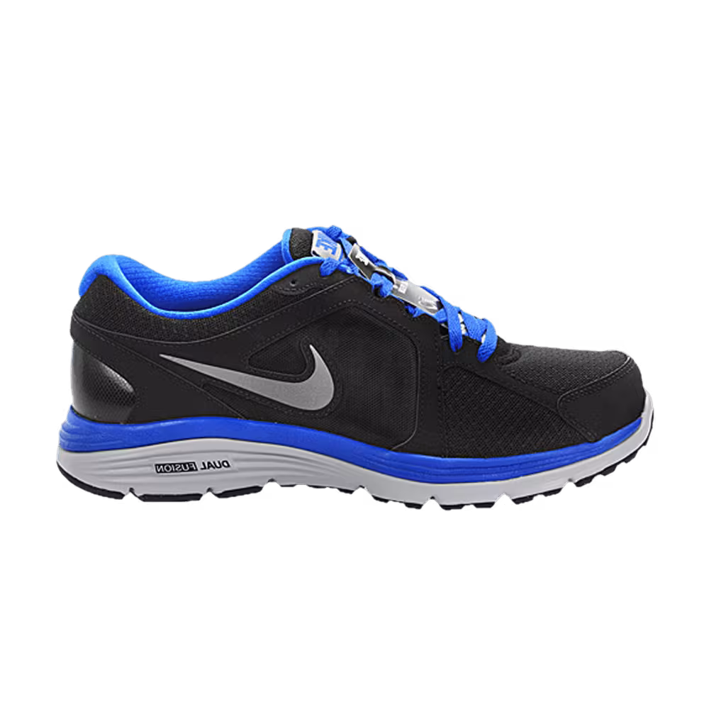 Nike Dual Fusion Run Black Game Royal