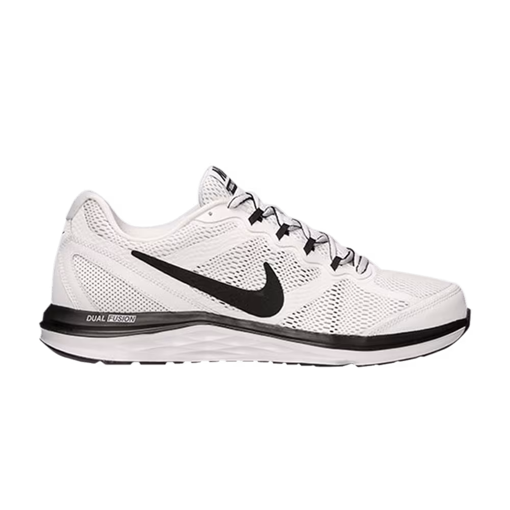 Nike Dual Fusion Run 3 White Black
