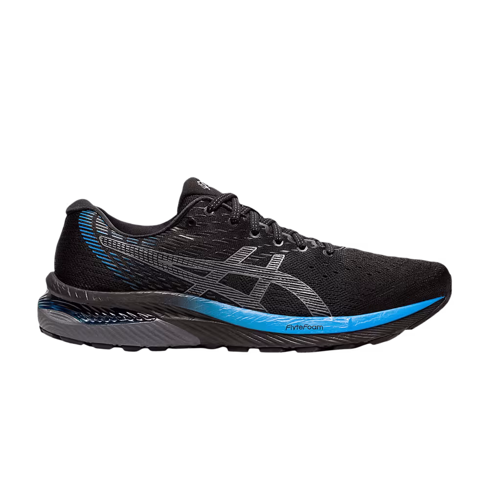 Asics Gel Cumulus 22 Black Directoire Blue