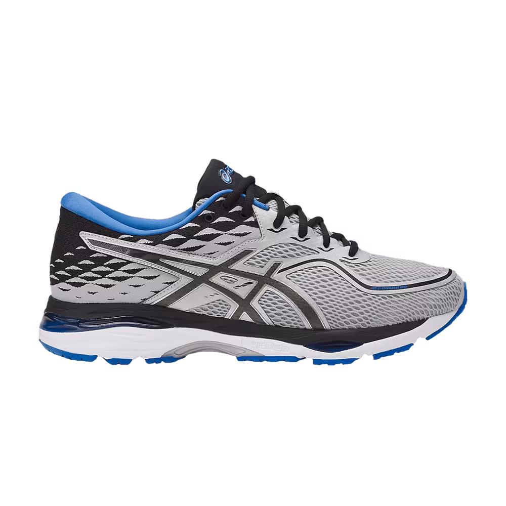 Asics Gel Cumulus 19 2E Wide Grey Directoire Blue