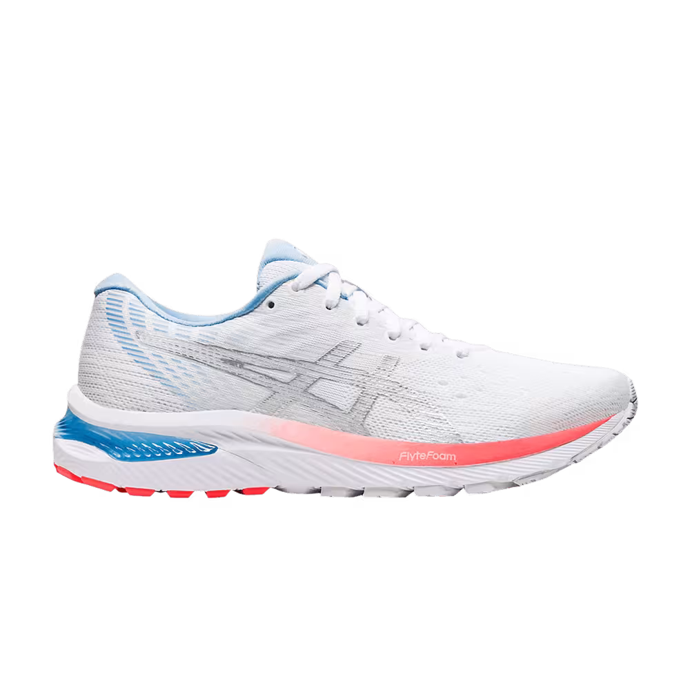 Asics Women's Gel Cumulus 22 White Pure Silver