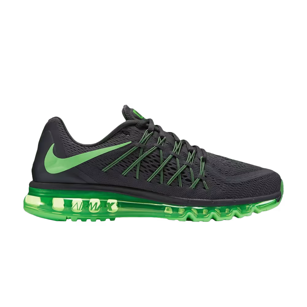 Nike Air Max 2015 Anthracite Green Stricke