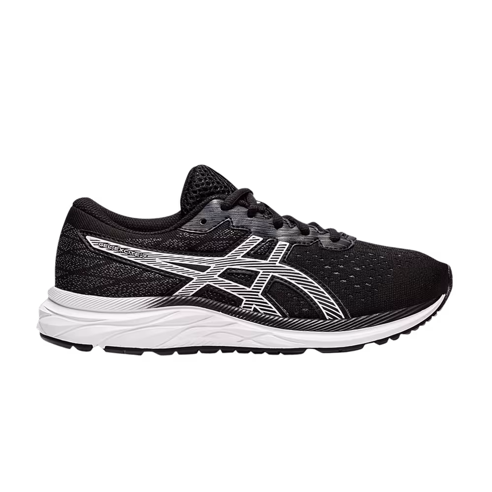 Asics Gel Excite 7 GS Black White