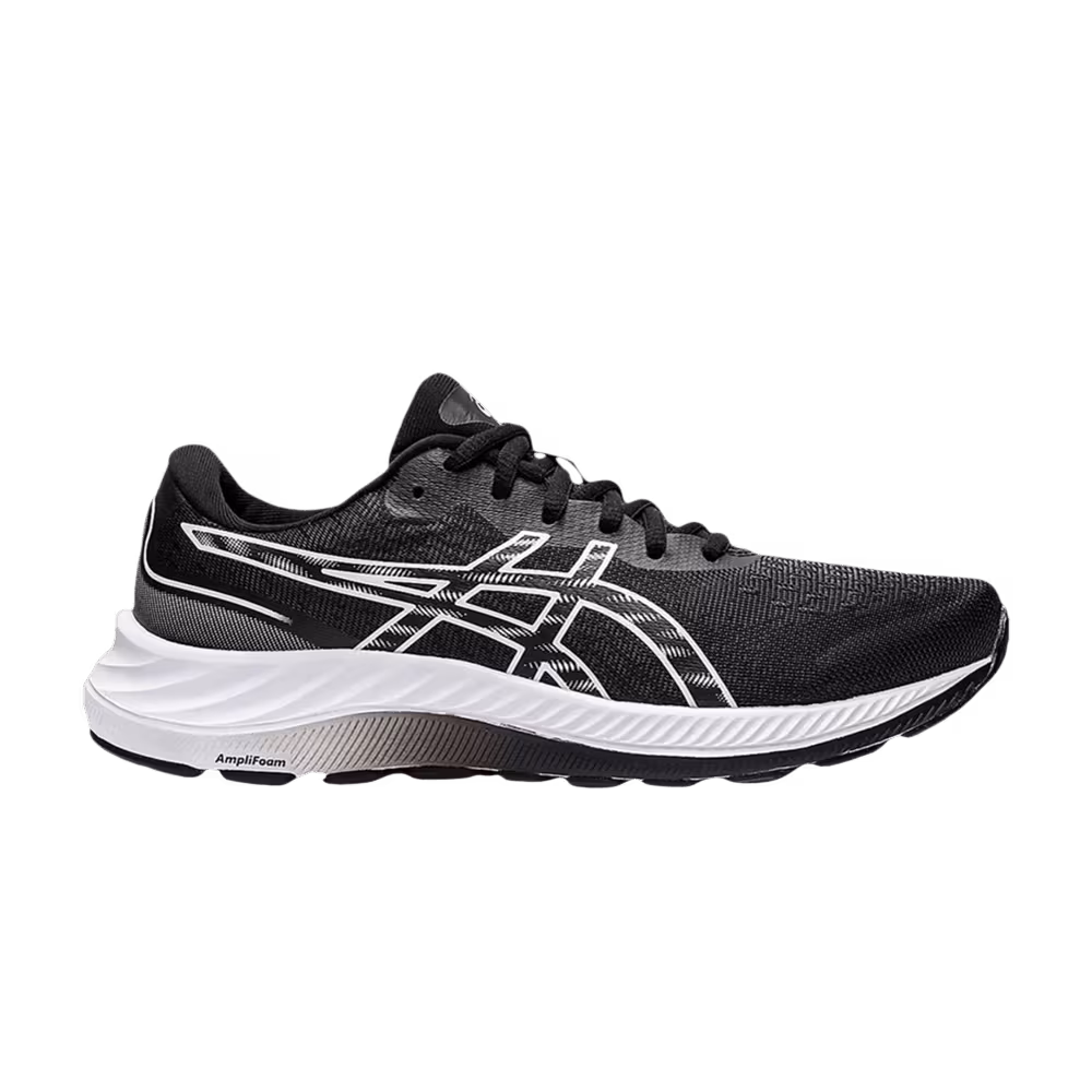 Asics Women's Gel Excite 9 D Wide Black White