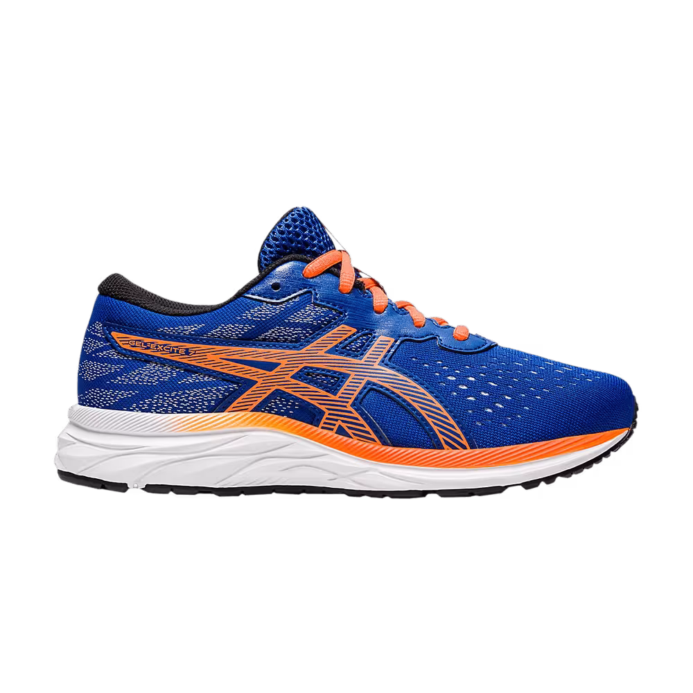 Asics Gel Excite 7 Wide GS Blue Shocking Orange