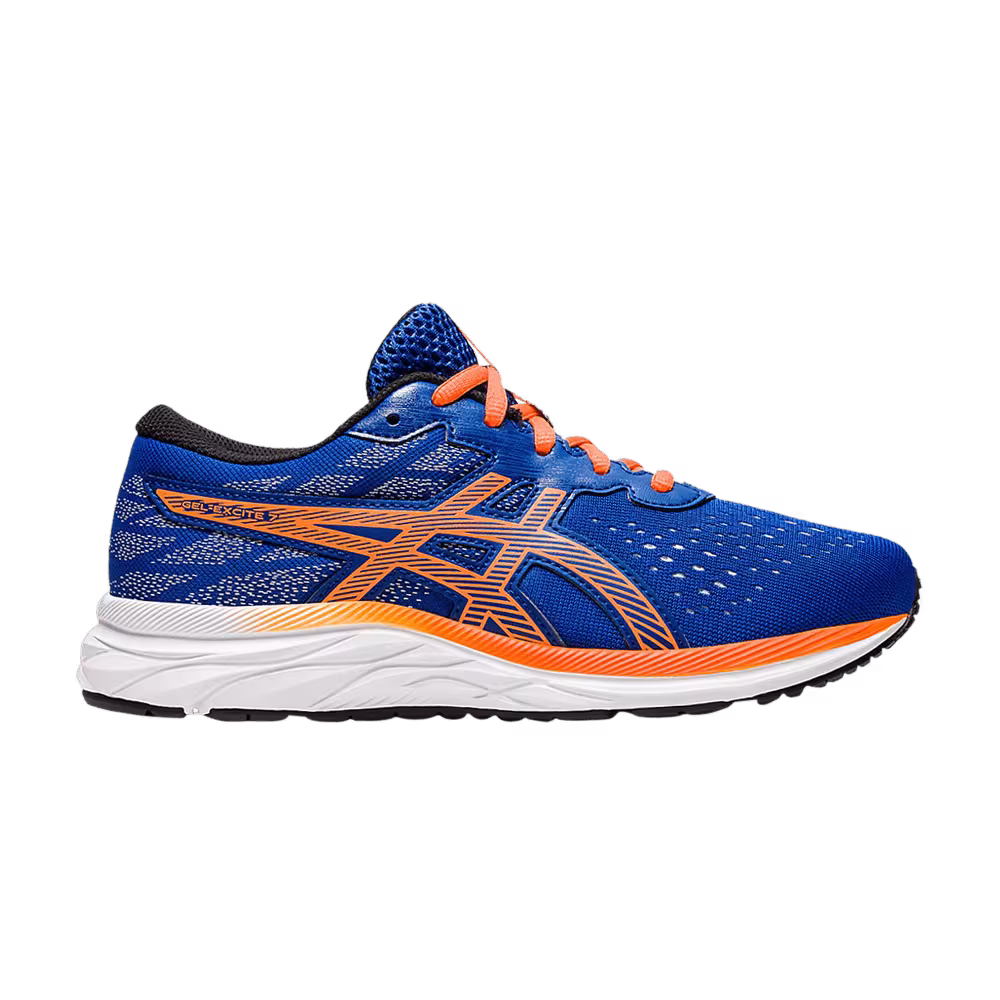 Asics Gel Excite 7 GS Blue Shocking Orange