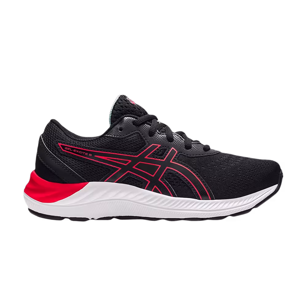 Asics Gel Excite 8 GS Black Electric Red
