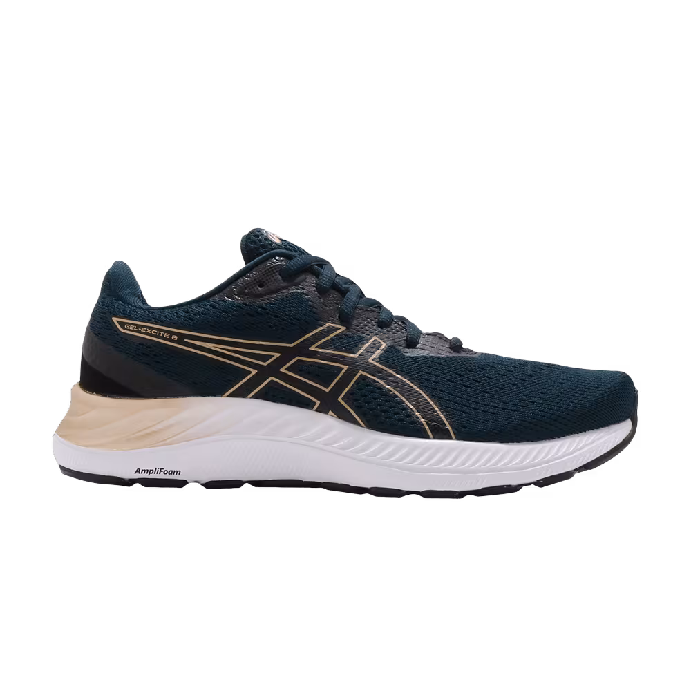 Asics Women's Gel Excite 8 Wide French Blue Champagne