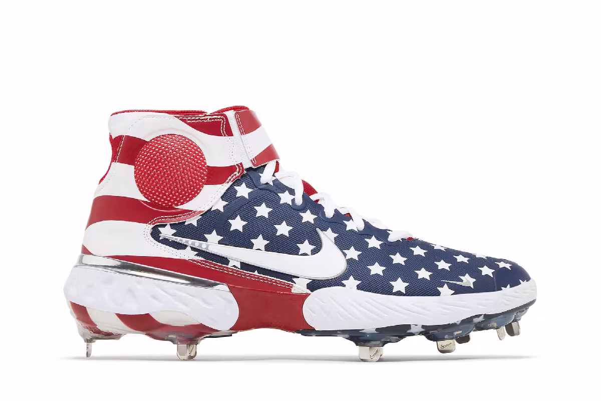 Nike Alpha Huarache Elite 3 Mid Stars and Stripes, view 2