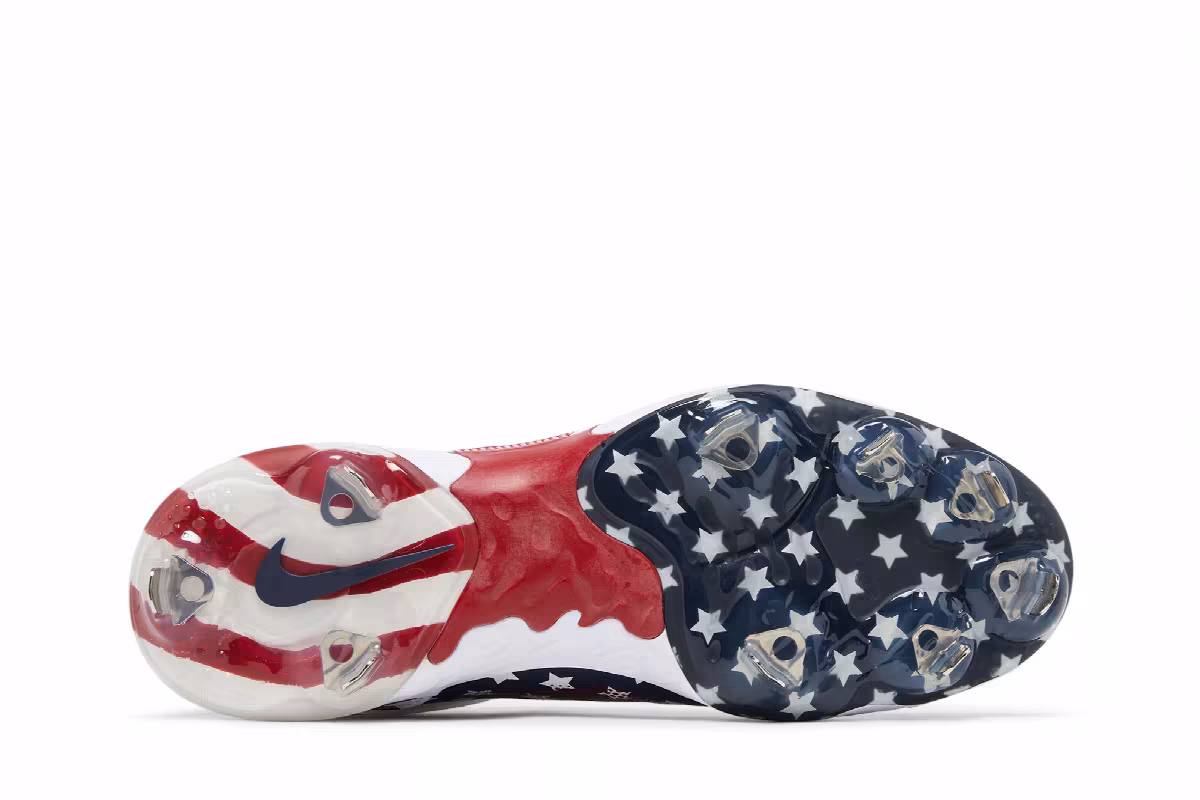 Nike Alpha Huarache Elite 3 Mid Stars and Stripes, view 5