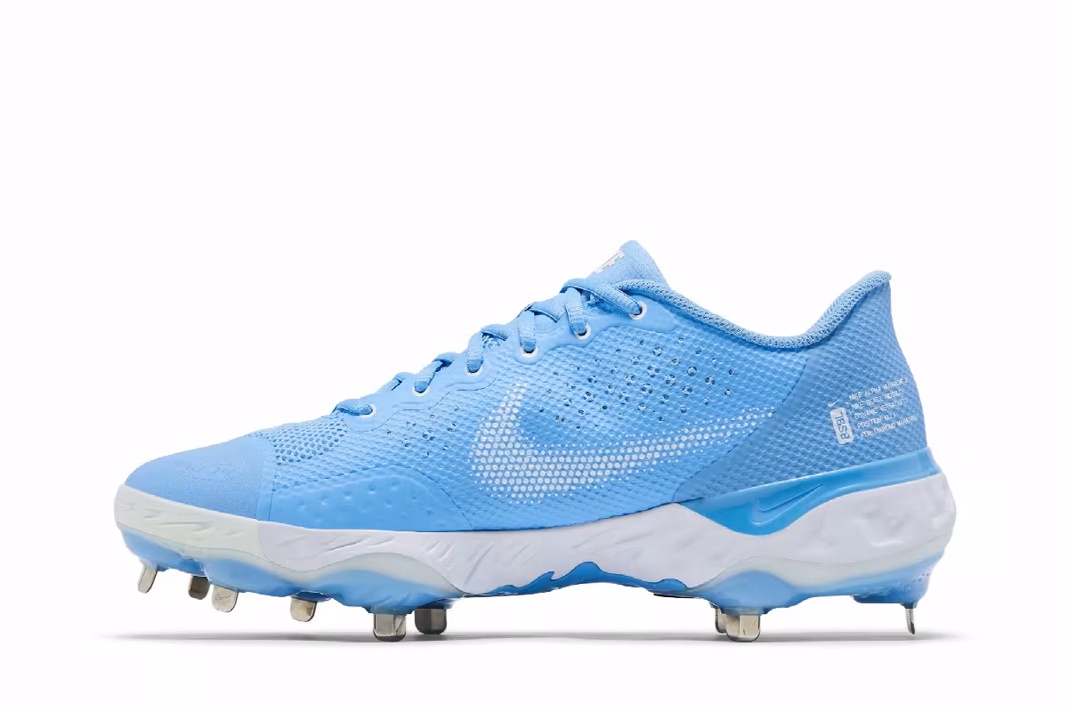 Nike Alpha Huarache Elite 3 UNC, view 4