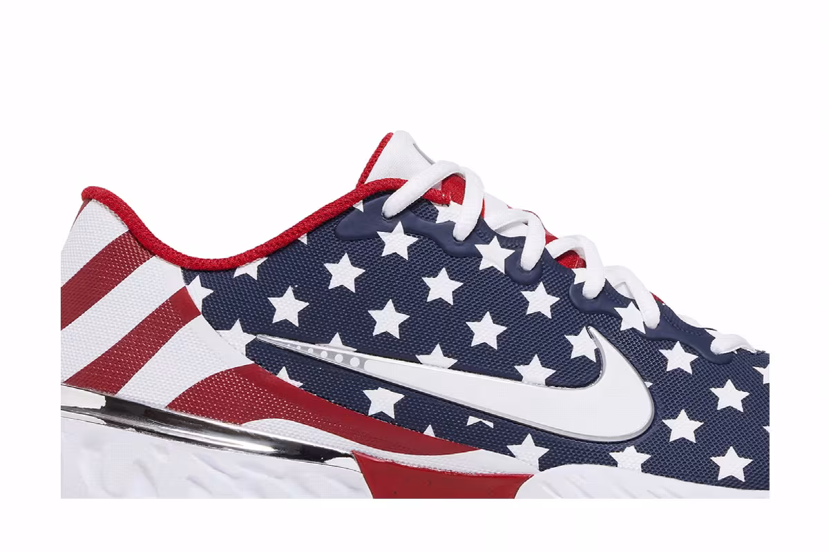 Nike Alpha Huarache Elite 3 Low Stars and Stripes, view 3