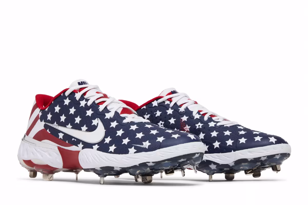 Nike Alpha Huarache Elite 3 Low Stars and Stripes, view 9