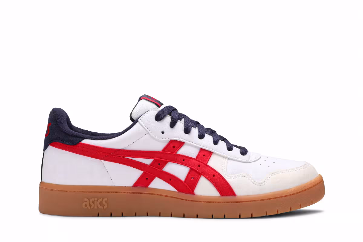 Asics Japan S White Classic Red Gum, view 2