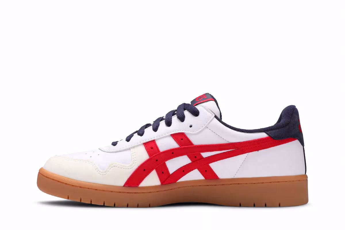 Asics Japan S White Classic Red Gum, view 4