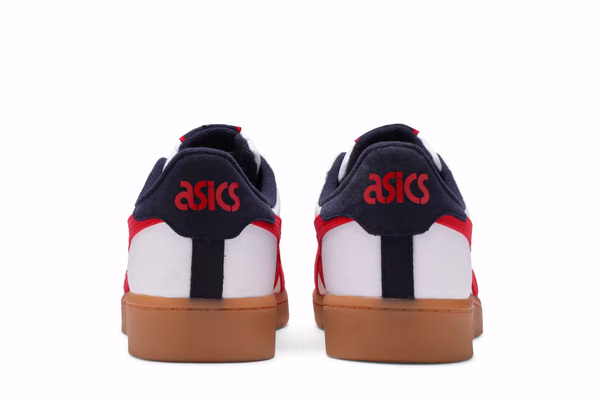 Asics Japan S White Classic Red Gum, view 7