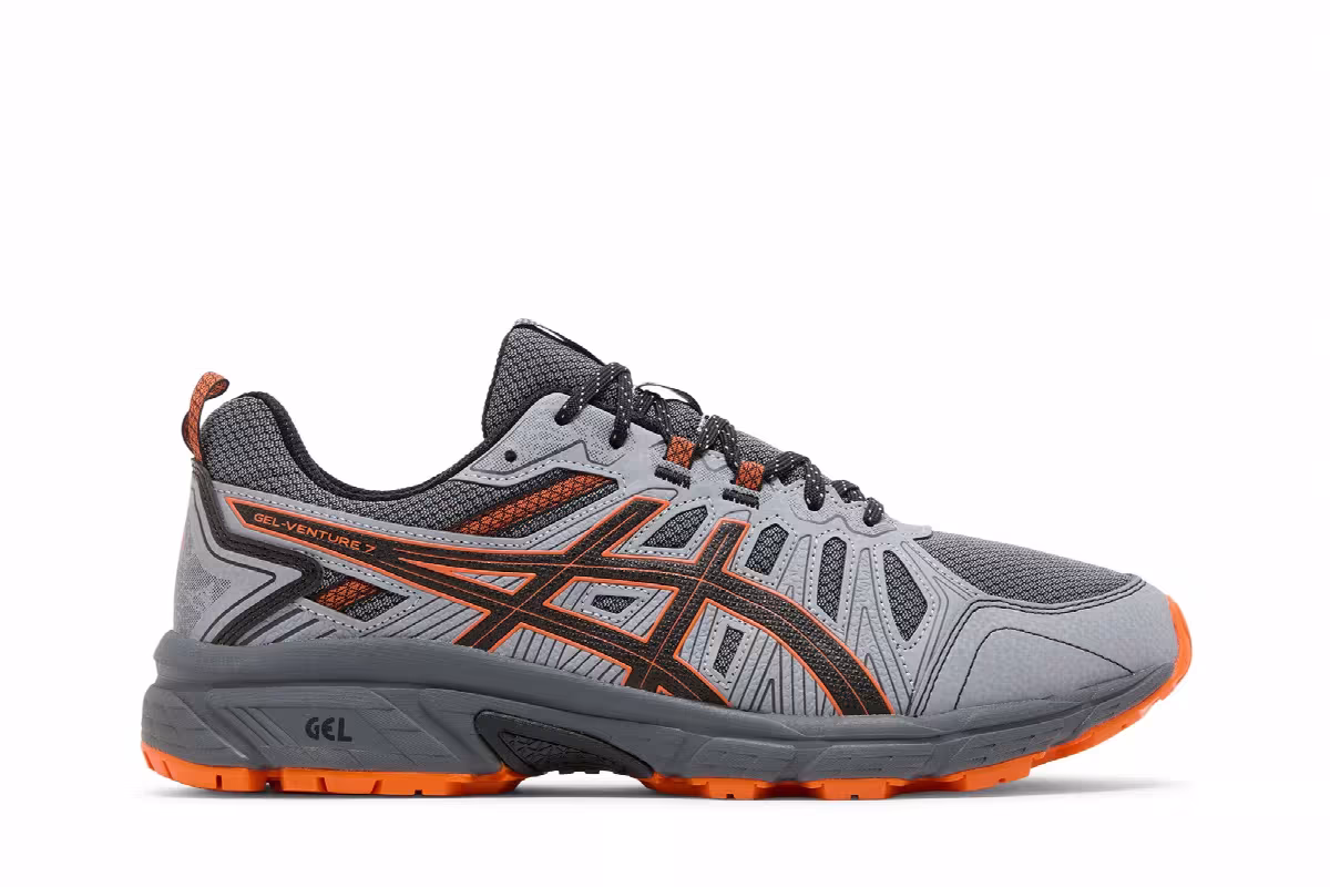 Asics Gel Venture 7 4E Wide Carrier Grey Habanero, view 2
