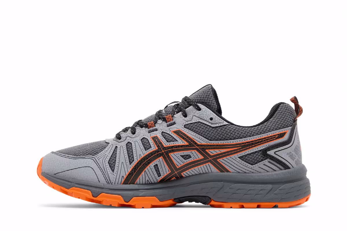 Asics Gel Venture 7 4E Wide Carrier Grey Habanero, view 4