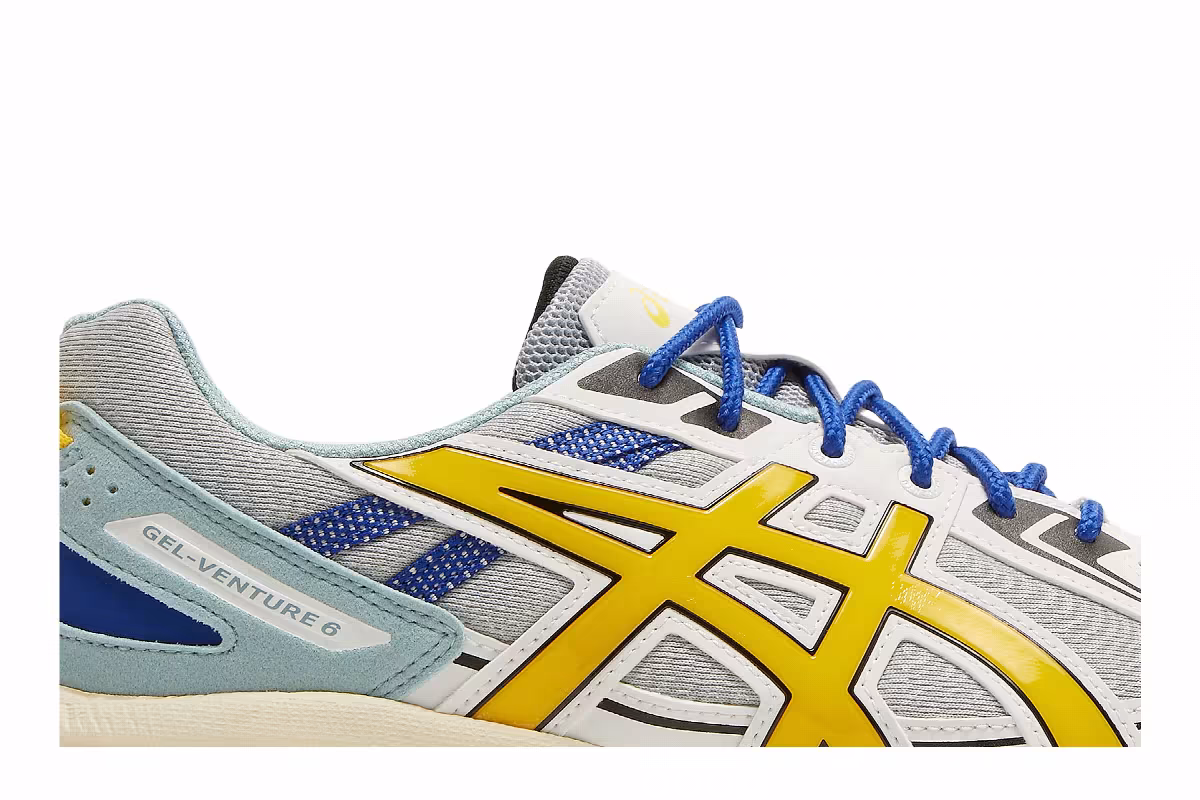 Asics Gel Venture 6 Piedmont Grey Vibrant Yellow, view 3