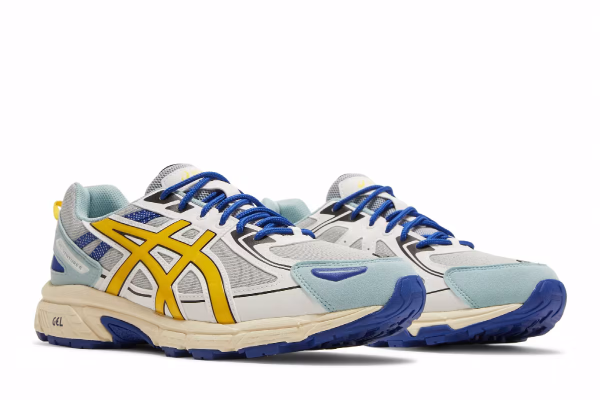 Asics Gel Venture 6 Piedmont Grey Vibrant Yellow, view 9