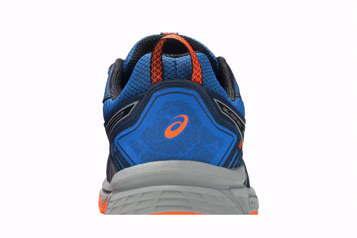 Asics Gel Venture 7 4E Wide Electric Blue Rock, view 8