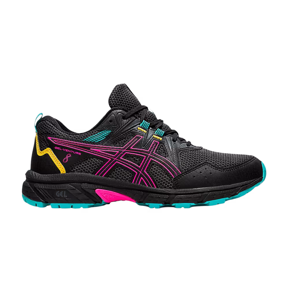 Asics Women's Gel Venture 8 Black Pink Glo