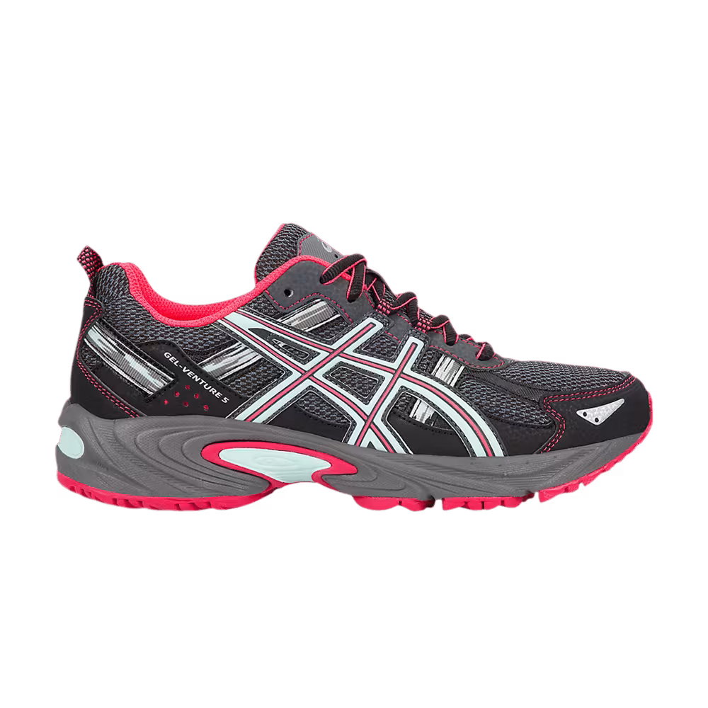 Asics Women's Gel Venture 5 Wide Carbon Diva Pink Bay