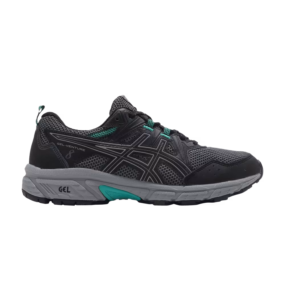 Asics Women's Gel Venture 8 Wide Black Sheet Rock