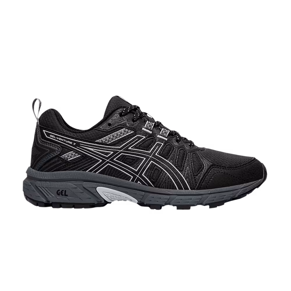 Asics Women's Gel Venture 7 Wide Black Piedmont Grey