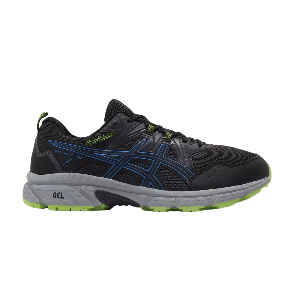 Asics Gel Venture 8 4E Extra Wide Black Directoire Blue