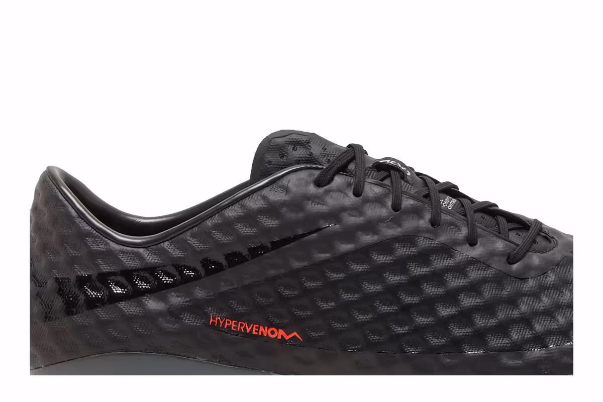 Nike Hypervenom Phantom FG Dark Charcoal Total Crimson, view 3