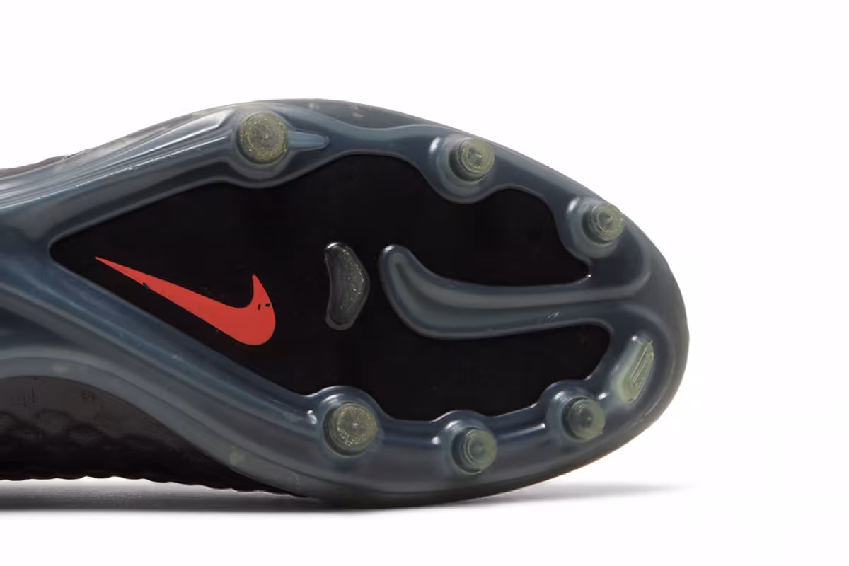 Nike Hypervenom Phantom FG Dark Charcoal Total Crimson, view 6