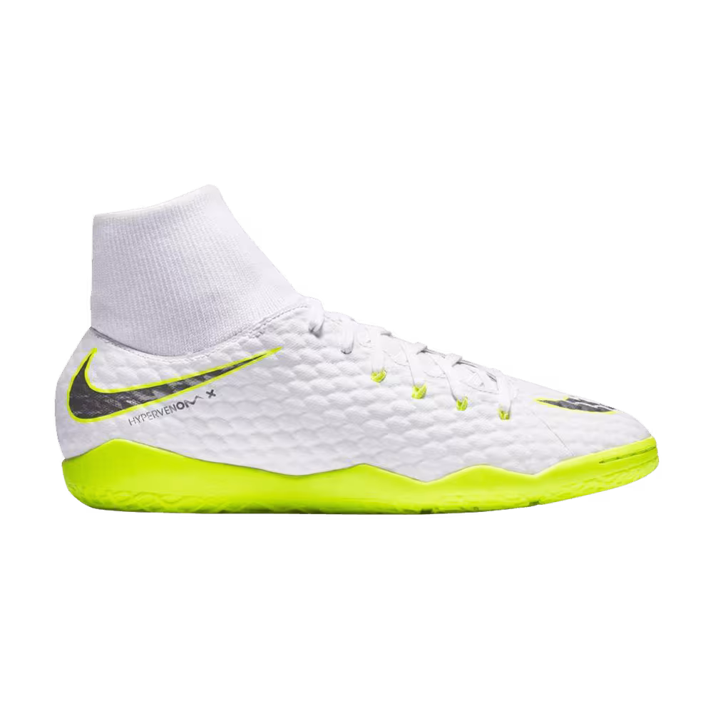 Nike Hypervenom PhantomX 3 Academy DF IC White Volt