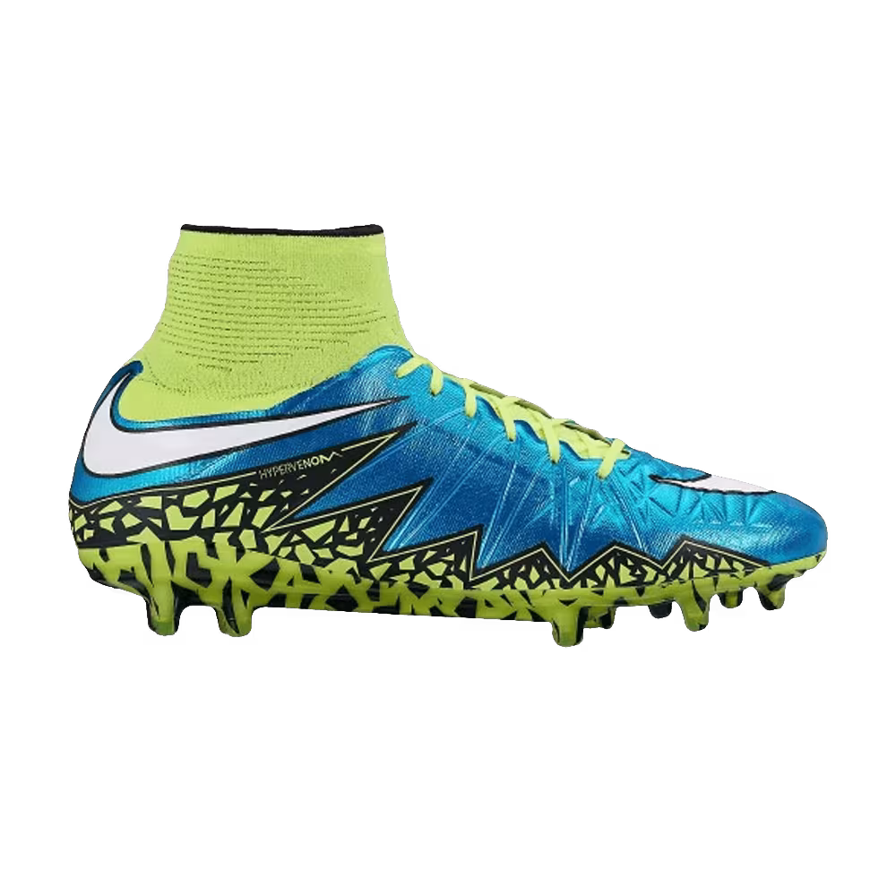 Nike Women's Hypervenom Phantom 2 FG Blue Lagoon Volt
