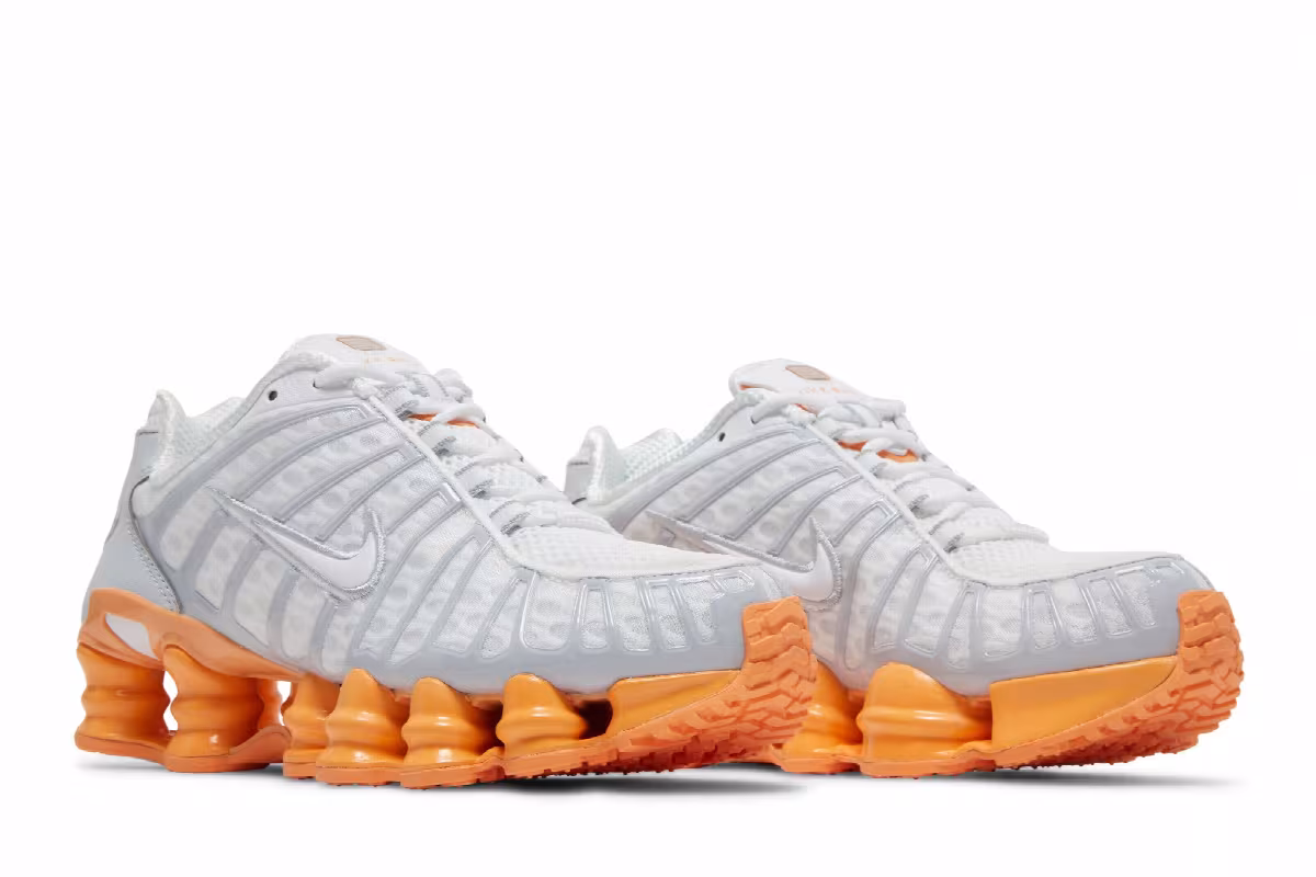 Nike Women's Shox TL Platinum Orange, view 9