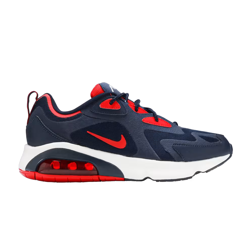 Nike Air Max 200 Obsidian University Red