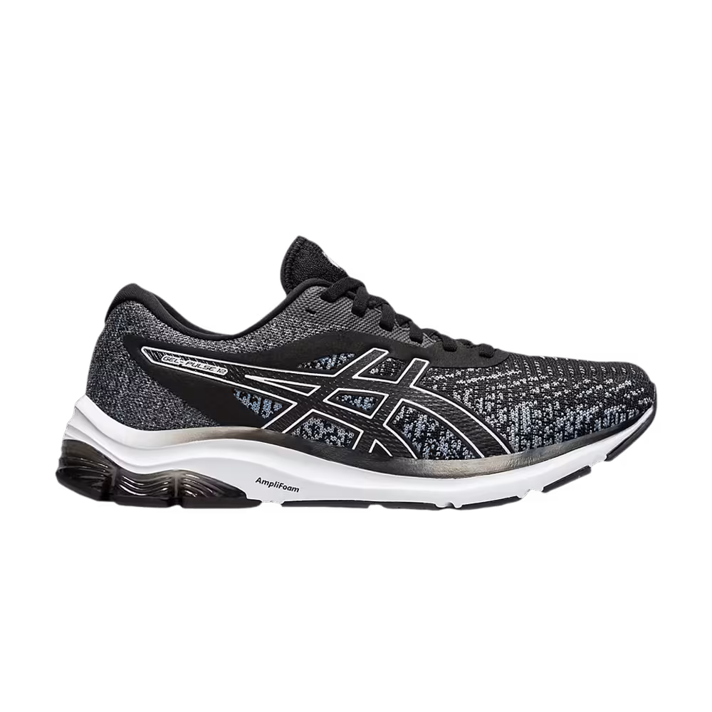 Asics Gel Pulse 12 Knit Black White