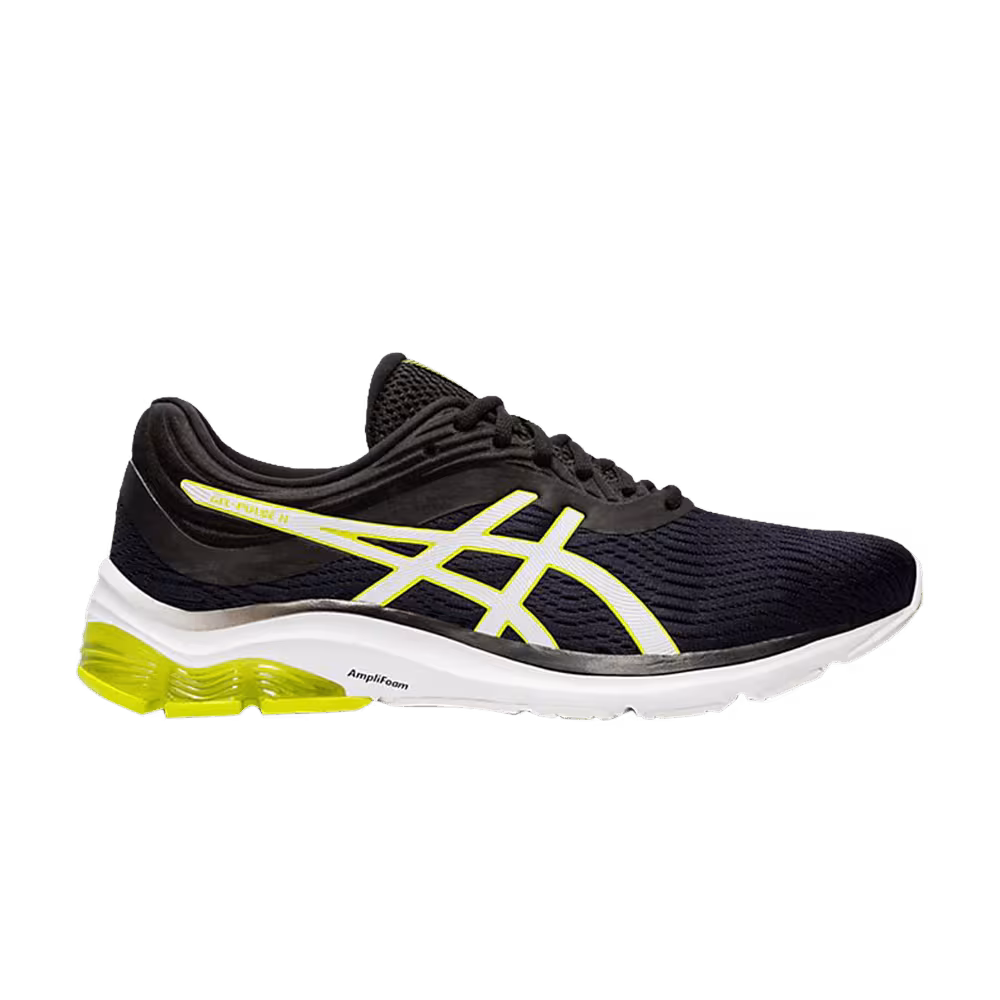 Asics Gel Pulse 11 4E Wide Black Neon Lime