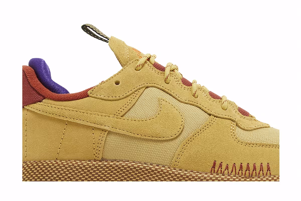 Nike Women's Air Force 1 Wild Wheat Gold, view 3