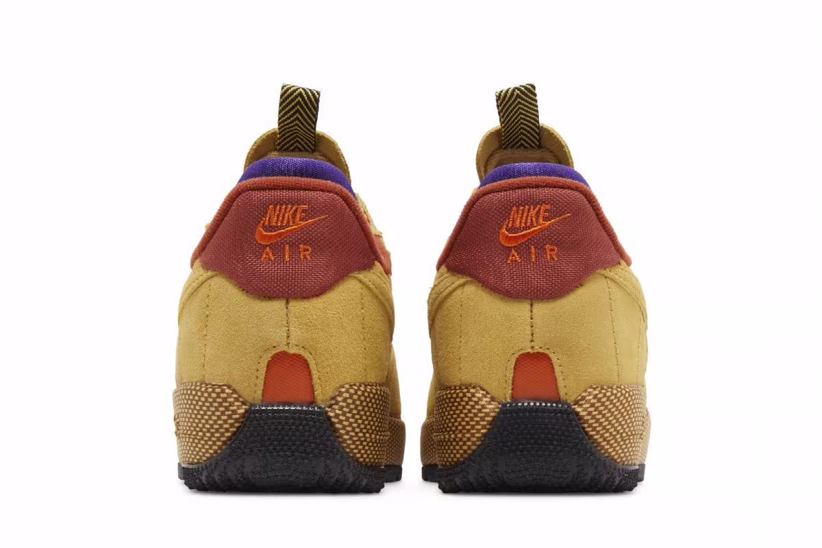 Nike Women's Air Force 1 Wild Wheat Gold, view 7